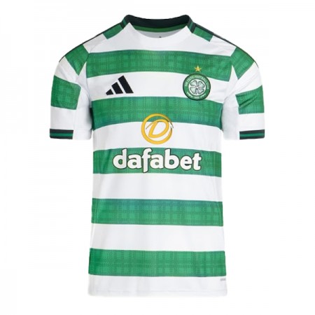 Levné Celtic Domácí Fotbalové dresy 2025-26 Krátký Rukáv